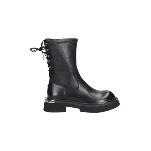 CULT Stivali Stivaletto Donna BABE con lacci Nero - Francavilla Moda